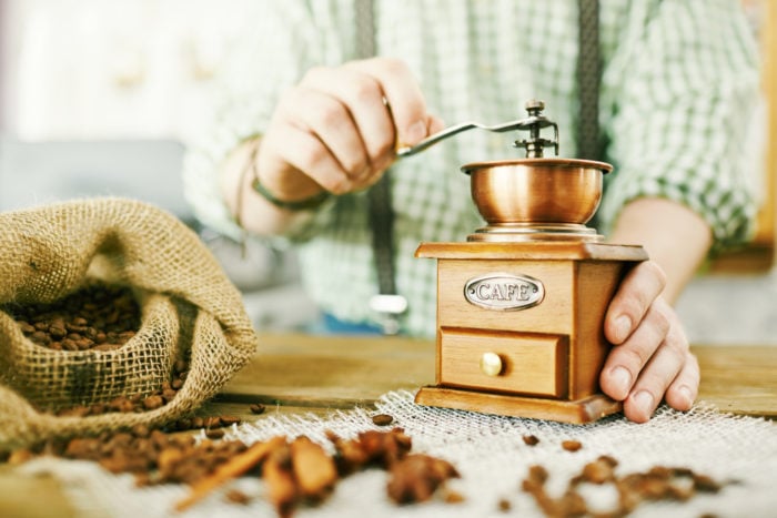 Handkaffeemühle