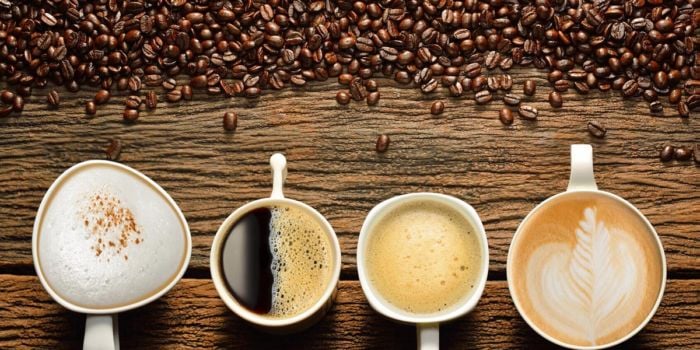 affeebohnen für verschiedene Kaffeearten