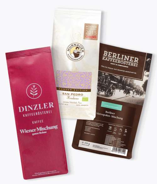 roastmarket säurearme Kaffees Probierpaket