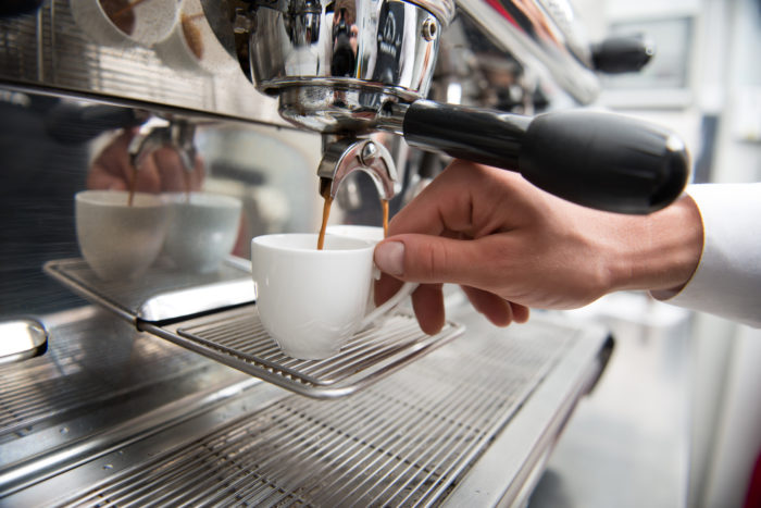 Kaffeemaschine, Espressomaschine, Crema 