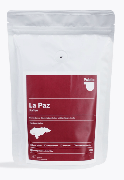 Public Coffee Roasters La Paz Bio Kaffee