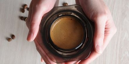 Professionelles Kaffee brühen mit der Aero Press