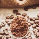 Partikel Steinchen im Filterkaffee