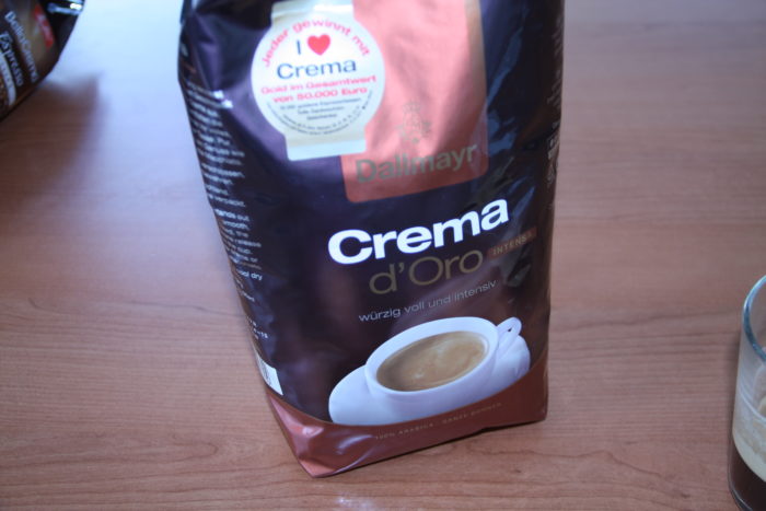 Dallmayr Crema d'Oro Verpackung