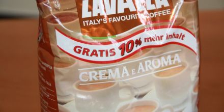 Lavazza-crema-e-aroma Kaffeeverpackung