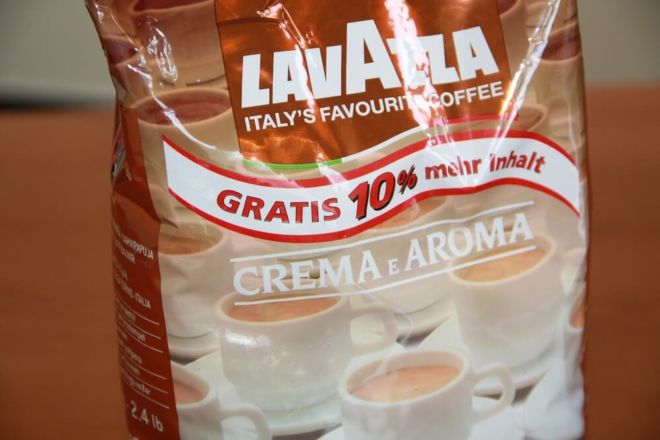 Lavazza-crema-e-aroma Kaffeeverpackung