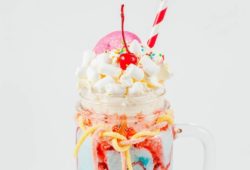 blue vanilla freakshake