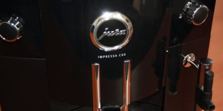 Jura Impressa C60 frontal Hebel