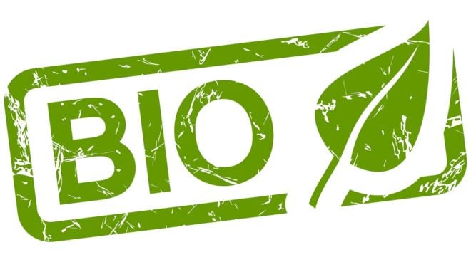 Bio mit Blatt