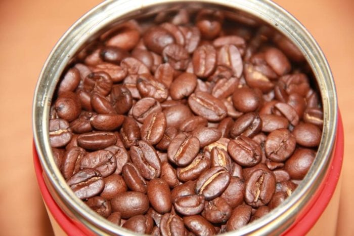 Illy Espresso-Röstung-N Bohnenbild in Dose