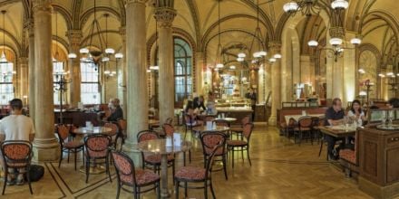 Wiener Kaffeehaus Innenansicht