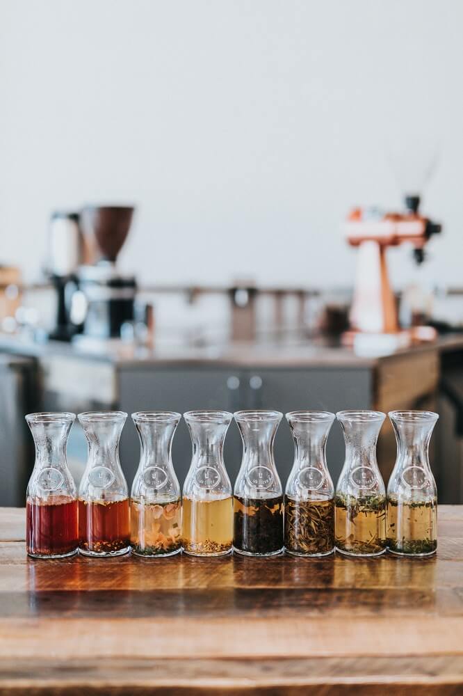 Cold Brew Tee Variationen