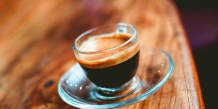 Dunkler italienischer Espresso