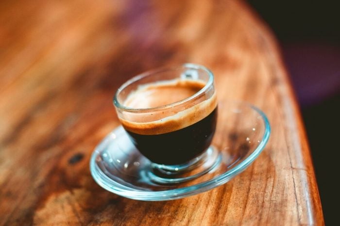 Dunkle Espresso-Variante