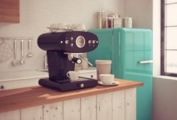 Barista maschine modern