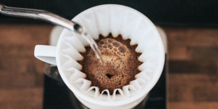 Filterkaffee kochen mit dem Papierfilter