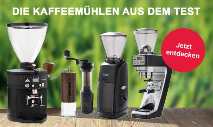 Sieger aus dem Kaffeemühlen Test entdecken