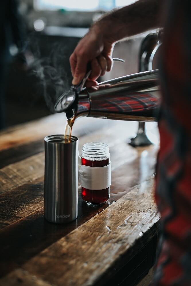 Thermoskanne Kaffee