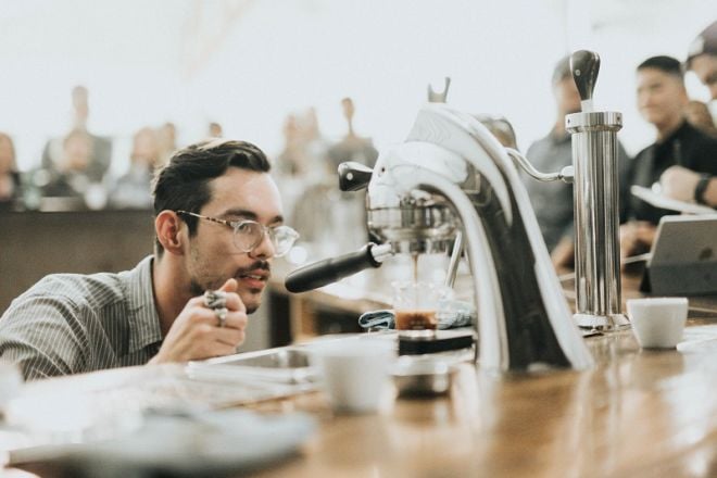 Espresso-Zubereitung