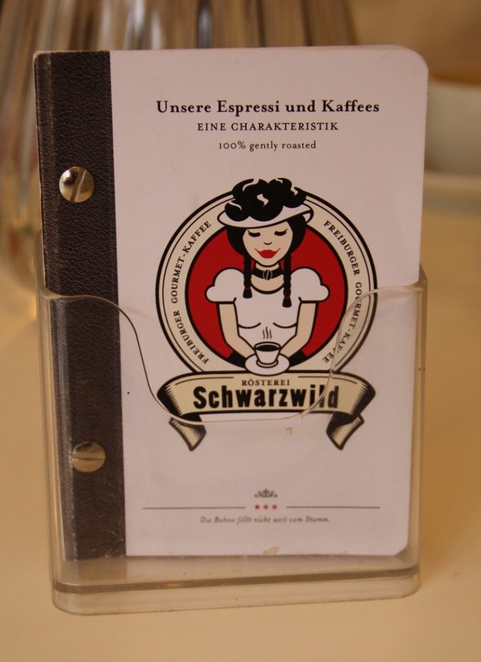 Karte Rösterei Schwarzwild