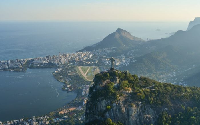 Brasilien mit Cristo Redentor