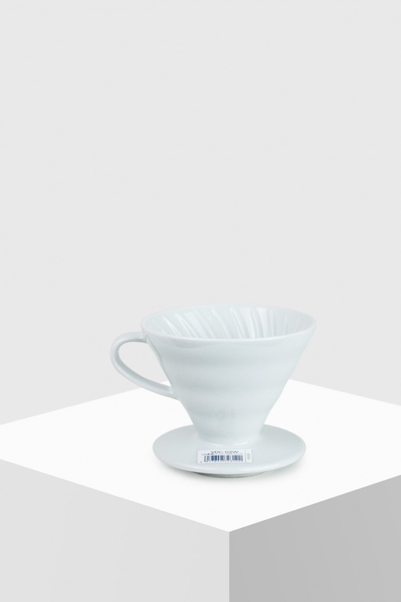 Hario Coffee Dripper V60 02 Ceramic white