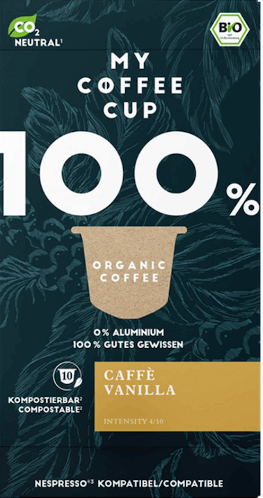 My Coffee Cup Caffe Vanilla Bio