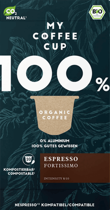 My Coffee Cup Espresso Fortissimo Bio