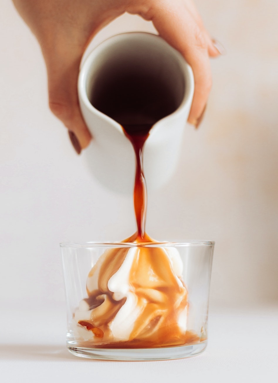 affogato in glas