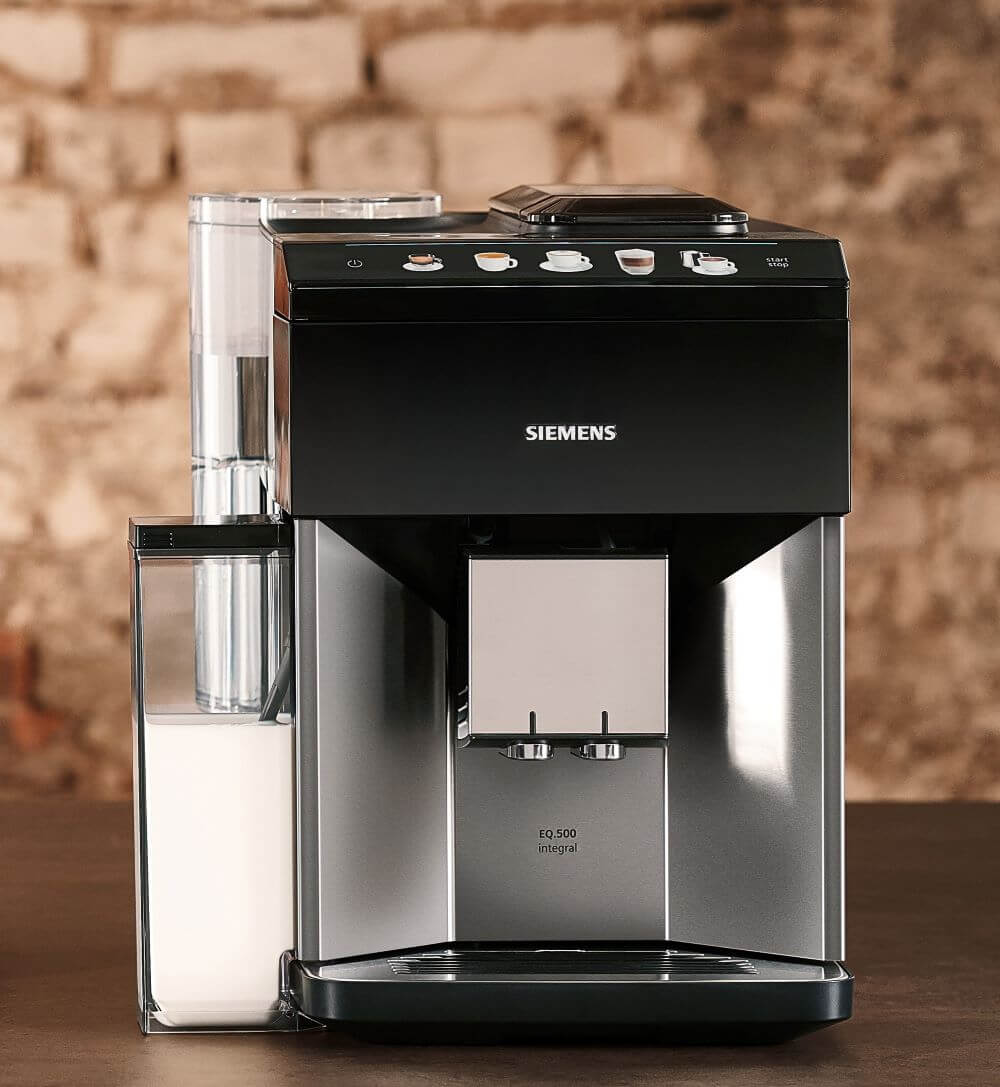 Siemens Kaffeevollautomaten mit Milchbehälter