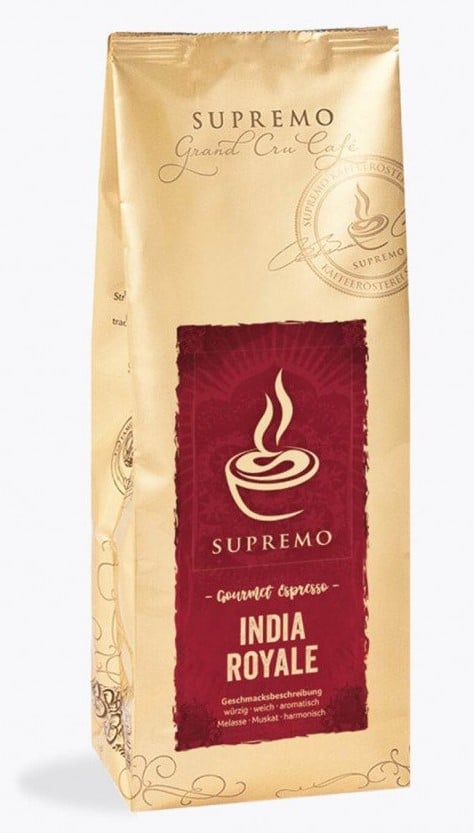 Supremo India Royale wird vom crema Magazin gekürt