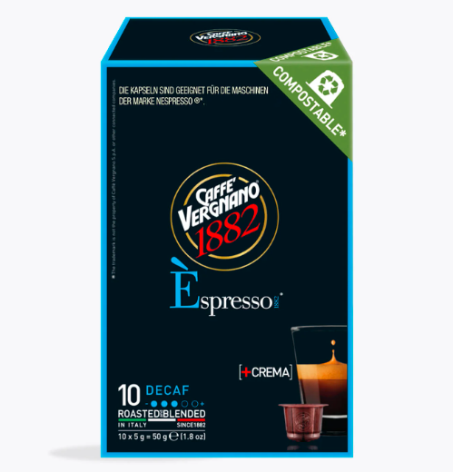 Caffè Vergnano Decaf 10 Kapseln