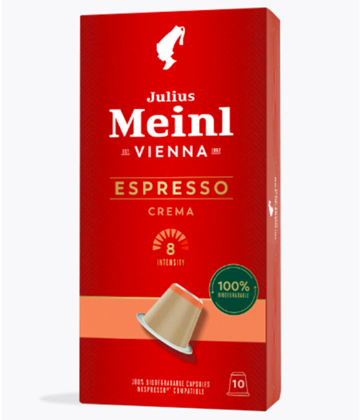 Julius Meinl Inspresso Espresso Crema 10 Kapseln
