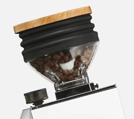 eureka single dose mühle mit blasebalg aufsatz für zero retention