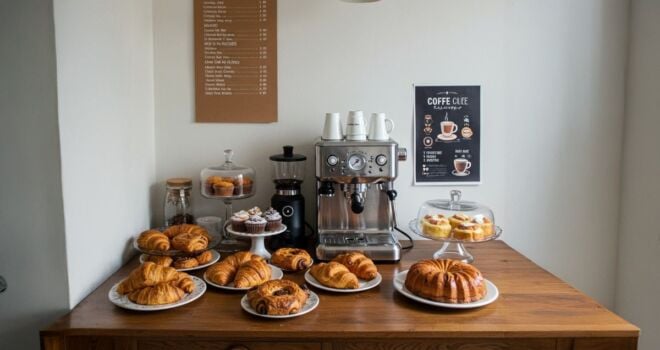 coffee corner at home