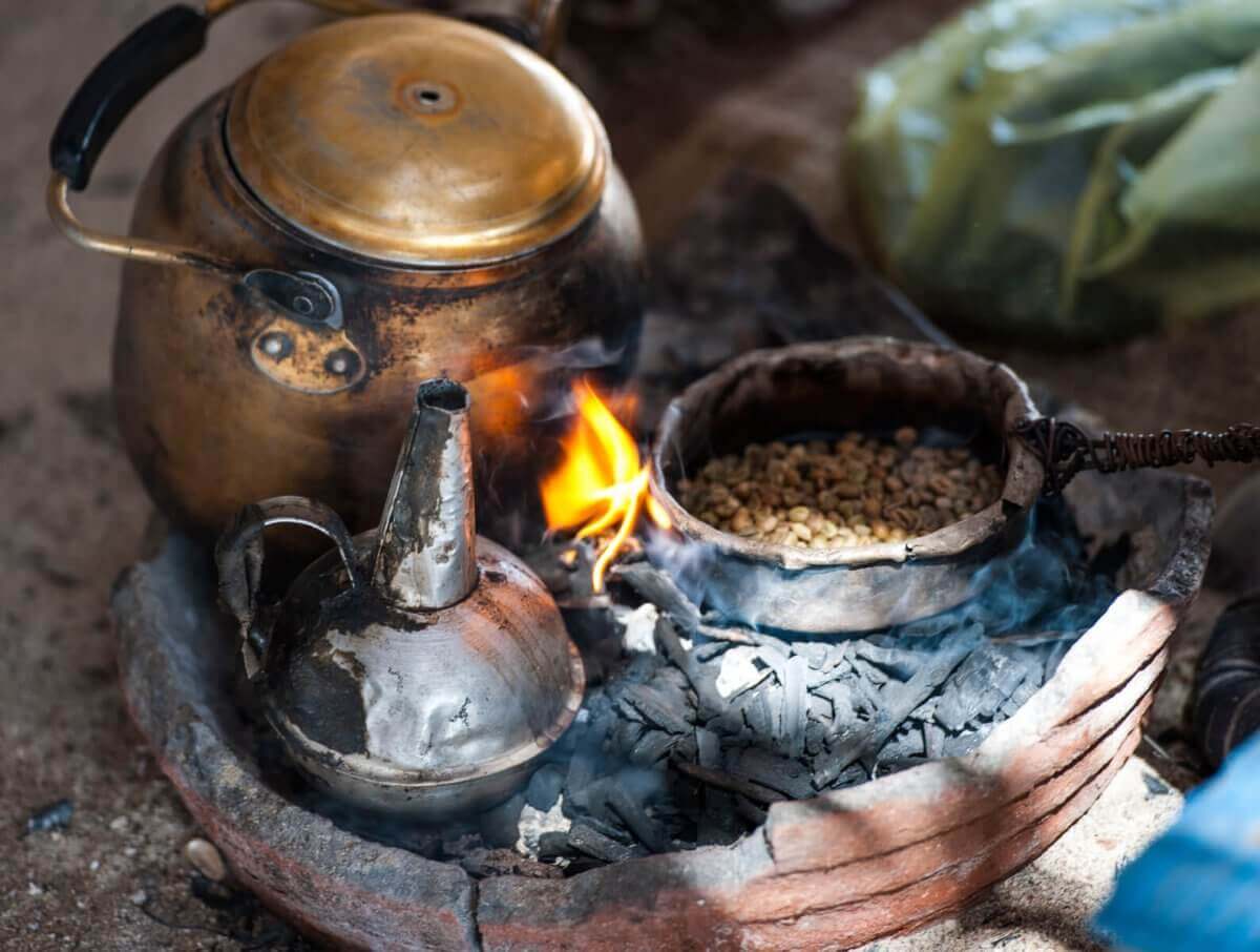 Afrikanische Kaffeetradition