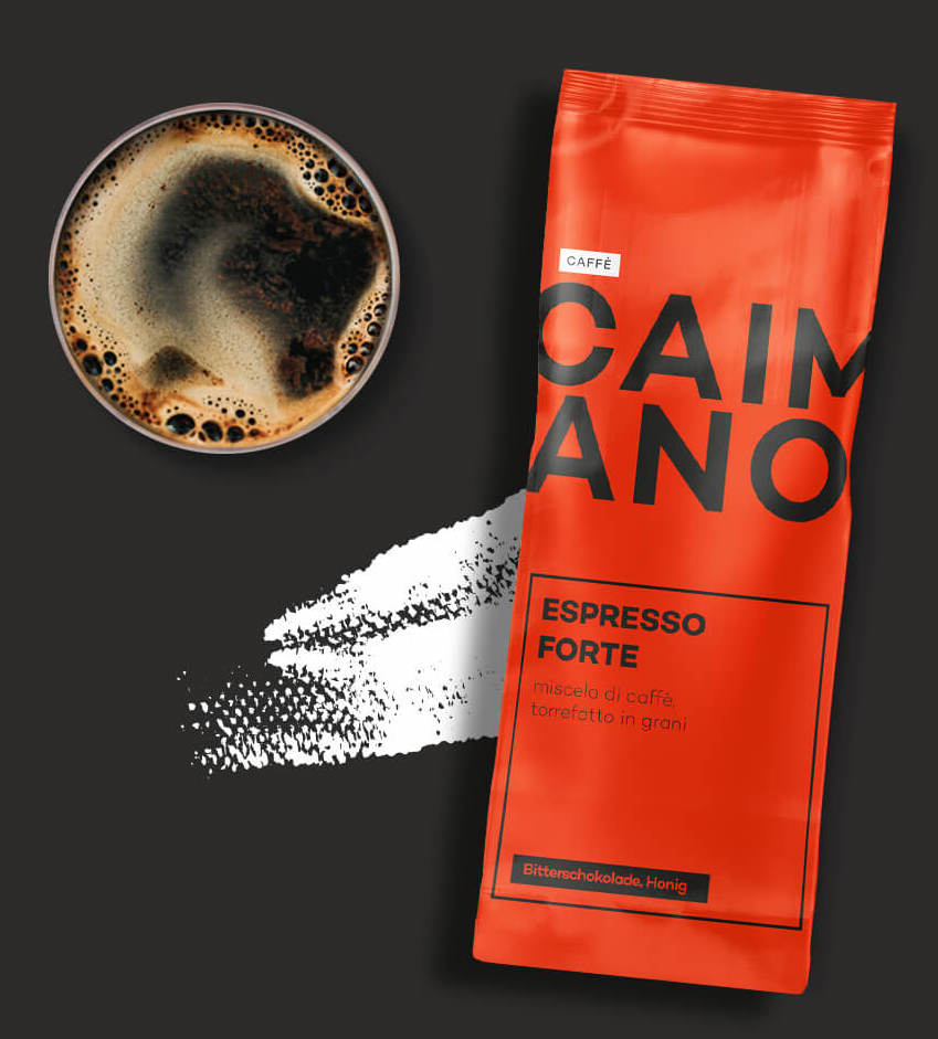 Caffè Caimano Espresso Forte Robusta Kaffee